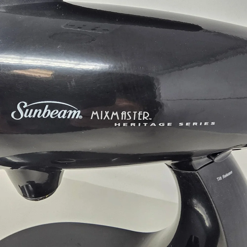 Sunbeam Mixmaster Stand Mixer Heritage Series 2353 Black 350W Base Only Good